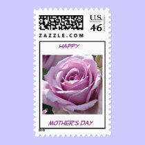 Mothers Day Rose Stamp stamps