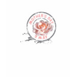 Mothers Day Rubber Stamp Baby Doll T-Shirt
