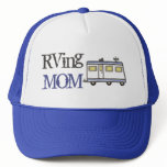 Mother's Day / RVing Mom Trucker Hat Blue