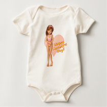 Mothers Day Sadie Baby T-Shirt by 3dtoons Mothers Day Sadie Baby T-Shirt
