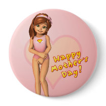 Mothers Day Sadie Button