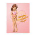 Mothers Day Sadie Postcard by 3dtoons Mothers Day Sadie Postcard