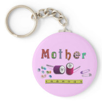Mother's Day  Sewiing Materials keychains