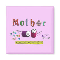 Mother's Day  Sewiing Materials magnets
