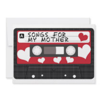 Mothers Day Tape Personalized Announcements