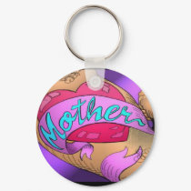 Mother's Day Tattoo Keychain