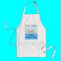 Mother's Day Triple Heart aprons