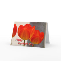 Mothers Day Tulips Card