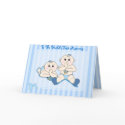 Mother's Day - Twin Baby Boys Card