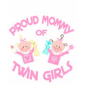 Mother's Day Twin Girls T-Shirt