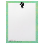 Mother's Day Vintage Woman Silhouette Letterhead Template