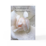 Mother's Day White Rose 2 Greeting Card