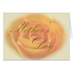 Mothers Day Yellow Rose Card