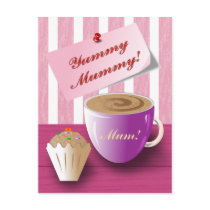 Mother's Day Yummy Mummy postcards