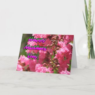 Mothers Floral zazzle_card