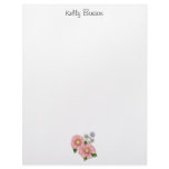 Mother's Flowers · Pink Flowers Letterhead