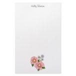 Mother's Flowers · Pink Flowers Stationery Design