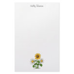 Mother's Flowers · Yellow &amp; White Flowers Stationery Design