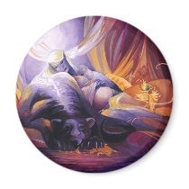 Mother's Guardian Magnet by mcahogarth Mother's Guardian Magnet