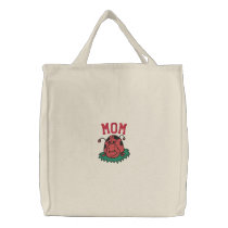 Mothers Ladybug Embroidered Bag embroidered bags