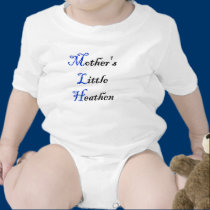 Mothers Little Heathen Infant Creeper t-shirts