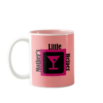 Mother's Little Helper mugs by CrazyCups Mother's Little Helper mugs