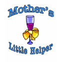 Mother's Little Helper: Wine t-shirts by figstreetstudio Mother's Little Helper: Wine t-shirts