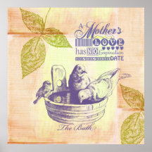 Mothers Love Birds Print
