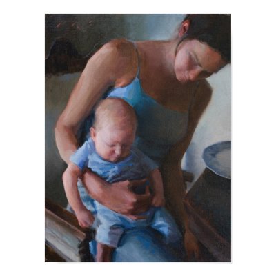 "Mothers Love" print on High Gloss Canvas by idezine123