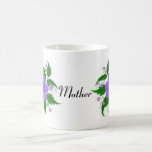 Mother's Purple Flowers Mug mugs