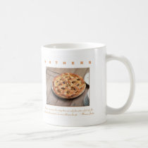 Mothers Quote with Apple Pie Photo Mug