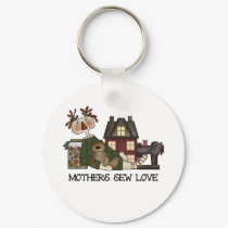 Mothers Sew Love keychains