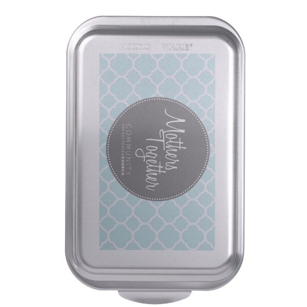 Mothers Together Grey Logo Cake Pan 3/5