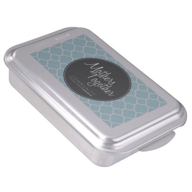 Mothers Together Grey Logo Cake Pan 4/5