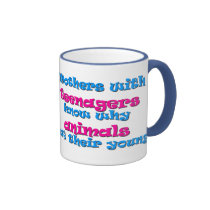 mothers with teenagers mugs