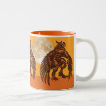Mothman Caramel Harvest Moon mugs