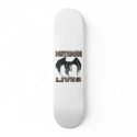 MOTHMAN LIVES SKATEBOARD by psychokiller138 MOTHMAN LIVES SKATEBOARD