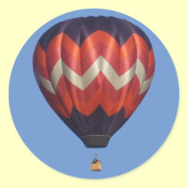 Mothra Hot Air Balloon Sticker stickers