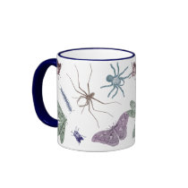 Moths, Insects and Spiders - Entomologist' Bug Mug