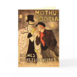 Mothu et Doria Art Nouveau Greeting cards