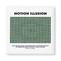 Motion Illusion (Optical Illusion) magnets by wordsunwords Motion Illusion (Optical Illusion) magnets