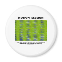 Motion Illusion (Optical Illusion) magnets by wordsunwords Motion Illusion (Optical Illusion) magnets