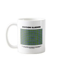 Motion Illusion (Optical Illusion) mugs by wordsunwords Motion Illusion (Optical Illusion) mugs