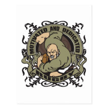 Motivated Rugby Post Cards