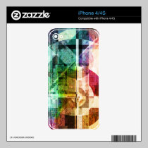 Motivation iPhone4/4S Zazzle Skin skins
