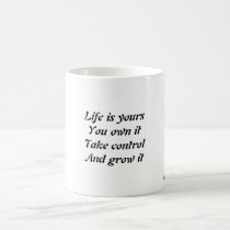 Motivation of life mugs