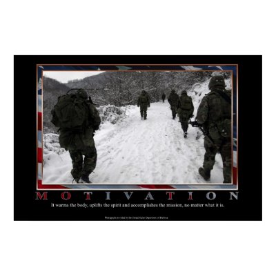 Motivation Print by shadow_ops