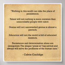 Motivation Poster - PErsistance