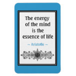 Motivational Aristotle Quote Magnet :Life