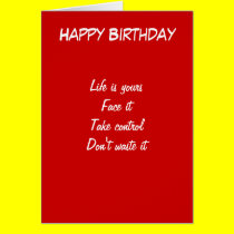 motivational birthday greeting cards cards